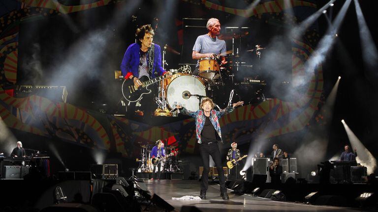Mick Jagger, Ron Wood, Keith Richards y Charlie Watts volvieron a sacudir el Estadio Único de La Plata