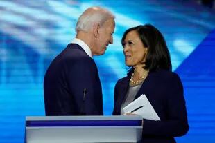 Joe Biden y su compañera de fórmula, Kamala Harris