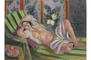 Odalisca con magnolias (1923), de Henri Matisse, saldrá a la venta con una base estimada entre 50 y 70 millones