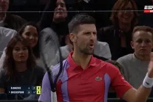 Más polémica en el Masters 1000 de París: los abucheos para Djokovic y la reacción del número 1