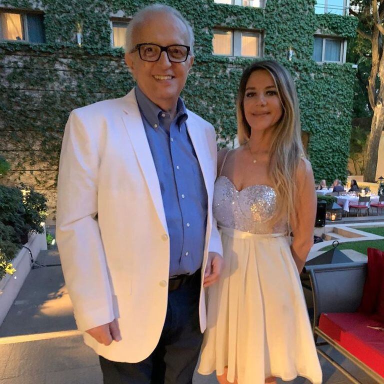 Jorge Héctor Santos y Nora Briozzo en la navidad de 2019 (Foto: Instagram)
