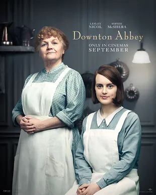 Lesley Nicol y Sophie McShera, las "sirvientas victorianas" de Downton Abbey.