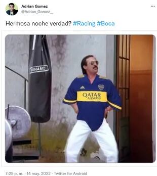 Guillermo Francella fue el foco de las gastadas de los hinchas de Boca contra los de Racing