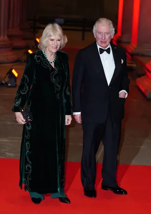 El Príncipe y la duquesa de Cornualles asistieron a una gala este miércoles