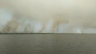 En los Esteros del Iberá hubo dos incendios de consideración, donde se quemaron alrededor de 460 hectáreas  (parte de la reserva)