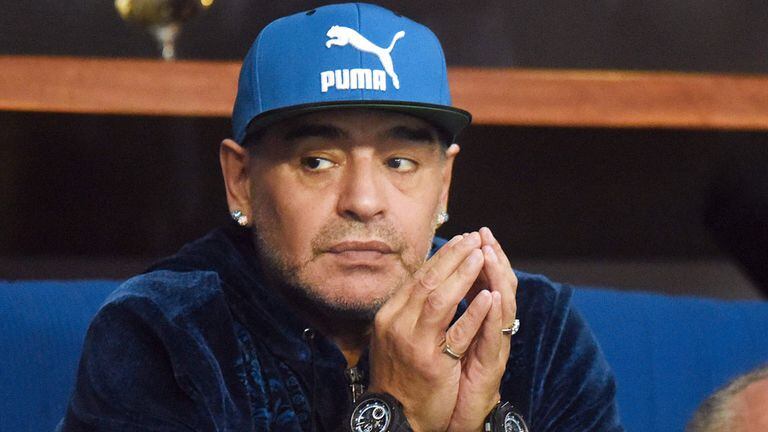 Diego Maradona y la angustia por la muerte de su amigo Fidel Castro