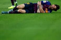 Barcelona goleó a Sevilla y recuperó la punta, pero se fue preocupado por Messi