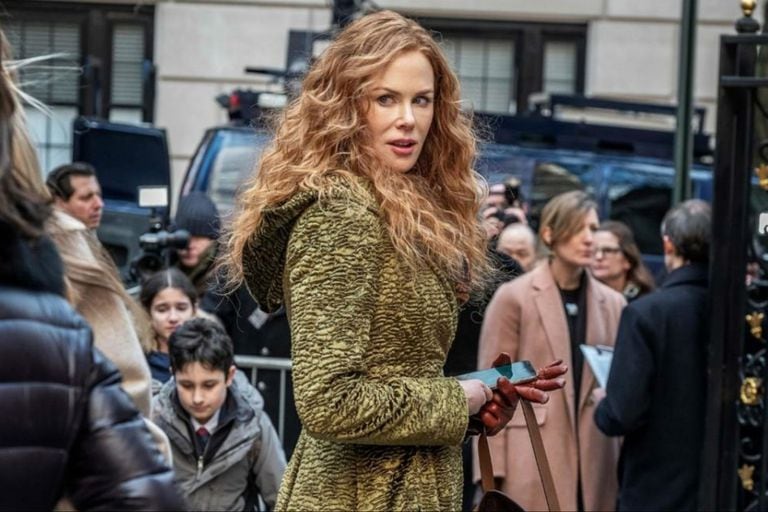 Nicole Kidman, en marzo de 2019, en el rodaje de The Undoing
