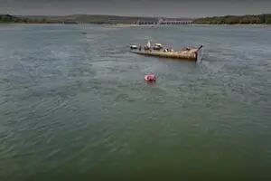 La histórica sequía dejó a la vista barcos de la Segunda Guerra hundidos en el Danubio