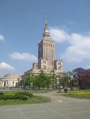Palacio de la Cultura en la calle Jerosolimska, Varsovia