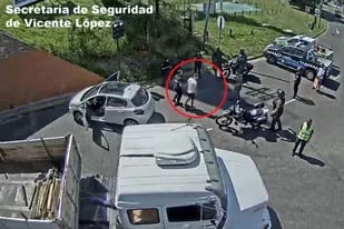 Una persecución en tiempo real terminó con la detención de dos motochorros