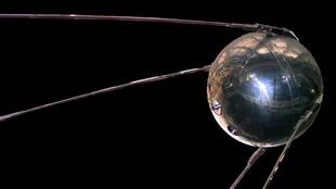 Réplica del Sputnik en el Museo Nacional del Aire y el Espacio de EE.UU
