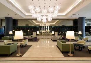 Lobby de el hotel Emperador