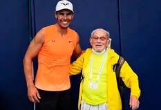 Nadal le cumplió el sueño a un rival "inoxidable": Leonid tiene ¡97 años!