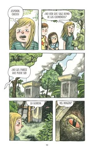 Viñetas de "Flores salvajes", el nuevo cómic de Liniers