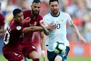 Argentina y Venezuela se vieron las caras por última vez en los cuartos de final de la Copa América de 2019 con triunfo del equipo de Scaloni por 2 a 0