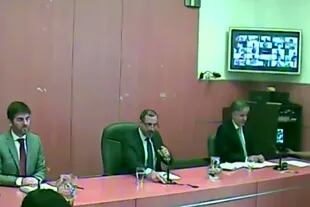 Andrés Basso, Jorge Gorini y Rodrigo Giménez Uriburu, los jueces del tribunal oral que juzga a Cristina Kirchner