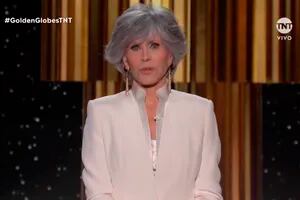 Premios Globo de Oro 2021: el encendido y festejado discurso de Jane Fonda