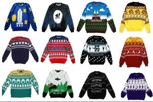 Algunos de los sweaters que creó la marca