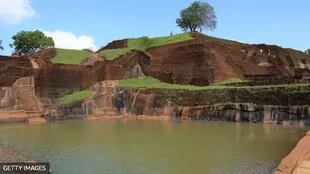 Las fuentes de Sigiriya, la principal atracción