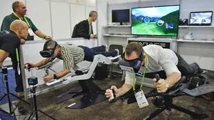 Máquinas de ejercicios de realidad virtual (ICAROS)