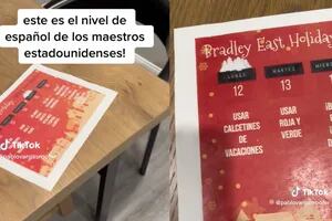 Mostró el nivel de español de los profesores de su hija en EE.UU. y nadie lo pudo creer