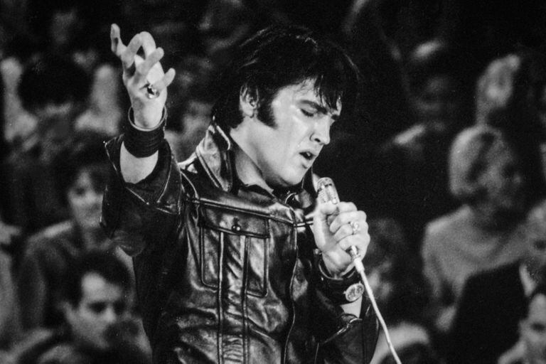 Elvis Presley en el especial de la NBC, en 1968