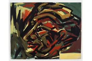 "Sin Título" (1984), de Luis Frangella. Galería Cosmocosa, sección Cabinet GNV Group