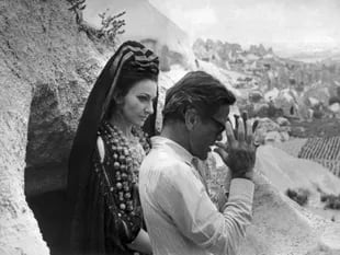 Pasolini dirige a la actriz griega Maria Callas en Medea