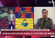 "Más cerca de quedarse": Martín Arévalo contó que pasará con Messi y Barcelona