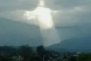Jujuy: la foto que se volvió viral con la figura de Jesús en el cielo