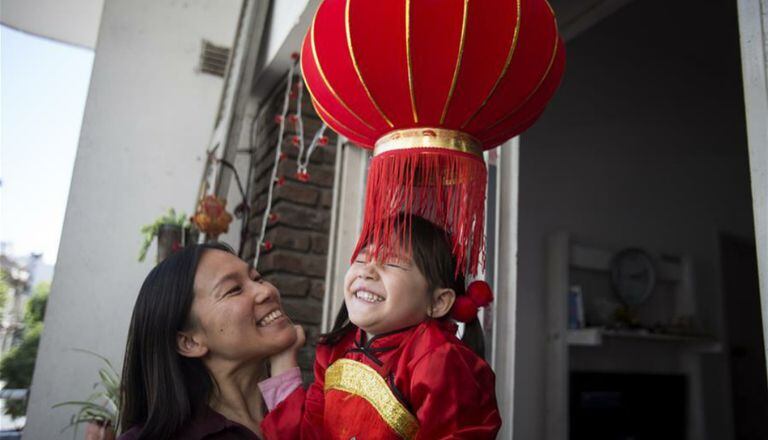 The Chinese New Year is characterized by the union between families