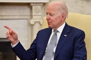 Joe Biden, en la Casa Blanca. (Photo by Nicholas Kamm / AFP)