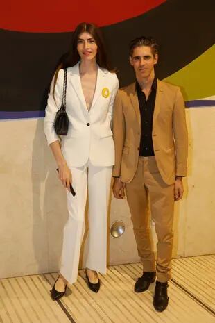 La modelo Dafne Cejas y Andrés Pradere Castex