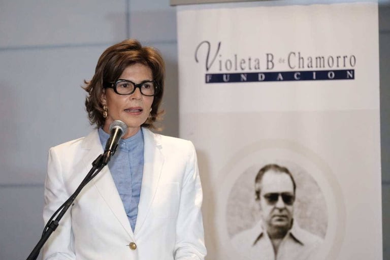 Cristiana Chamorro Barrios era la principal candidata de la oposición