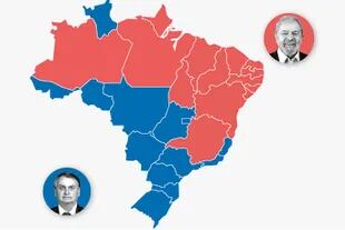 La mappa elettorale del Brasile dopo il primo turno