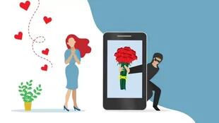 El fraude romántico por lo general ocurre en internet a través de un sitio web o aplicación de citas, o una plataforma de redes sociales