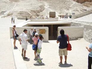 La tumba es el lugar más visitado del Valle de los Reyes en Egipto. Fuente: Wikipedia.