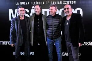 Los Simuladores coparon el estreno de Misántropo, la nueva película de Damián Szifron