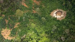 Los yanomami se encuentran en una extensa zona en el norte de Brasil junto a la frontera con Venezuela

