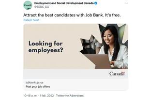 El gobierno de Canadá puso en marcha una herramienta para buscar trabajo