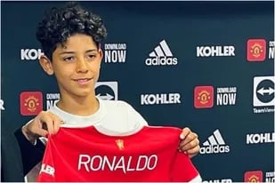 El hijo de Cristiano Ronaldo, nueva figura del Manchester United