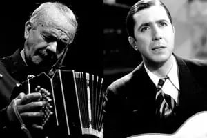 Piazzolla y Gardel: la historia detrás del inolvidable encuentro entre dos gigantes del tango