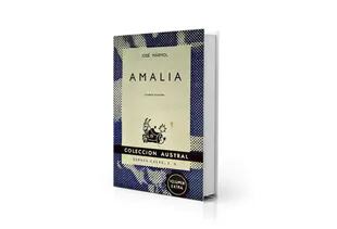 Portada de una de las clásicas ediciones de "Amalia", de José Mármol