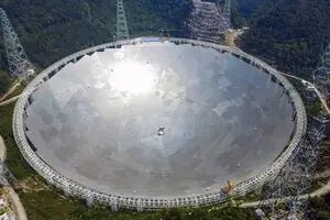 China inaugurará un inmenso radiotelescopio para detectar vida extraterrestre