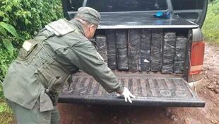 Gendarmes incautaron más de diez toneladas de marihuana en Misiones
