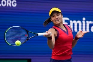 El drive de Emma Raducanu, una de las claves en su magnífica campaña en el US Open