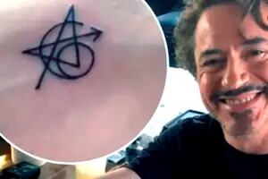 Robert Downey Jr. habló sobre el tatuaje que se hicieron los actores que le dieron vida a los Avangers originales