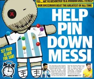 La tapa del diario australiano que pide detener a Messi