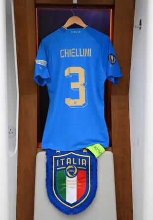 Giorgio Chiellini disputará hoy su último partido con el seleccionado italiano